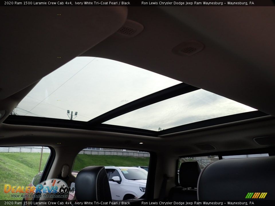 Sunroof of 2020 Ram 1500 Laramie Crew Cab 4x4 Photo #17