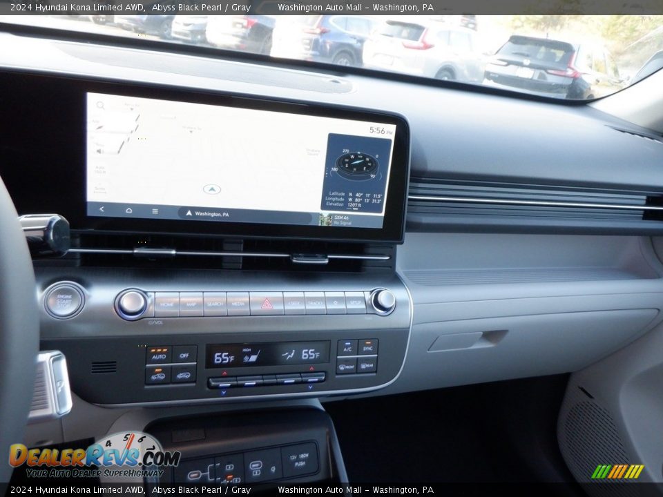 Dashboard of 2024 Hyundai Kona Limited AWD Photo #18