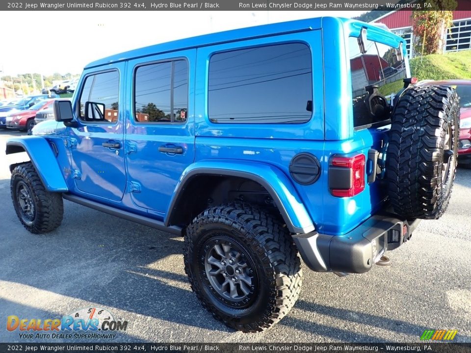 Hydro Blue Pearl 2022 Jeep Wrangler Unlimited Rubicon 392 4x4 Photo #3