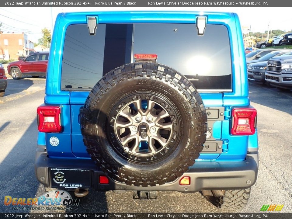 Hydro Blue Pearl 2022 Jeep Wrangler Unlimited Rubicon 392 4x4 Photo #4