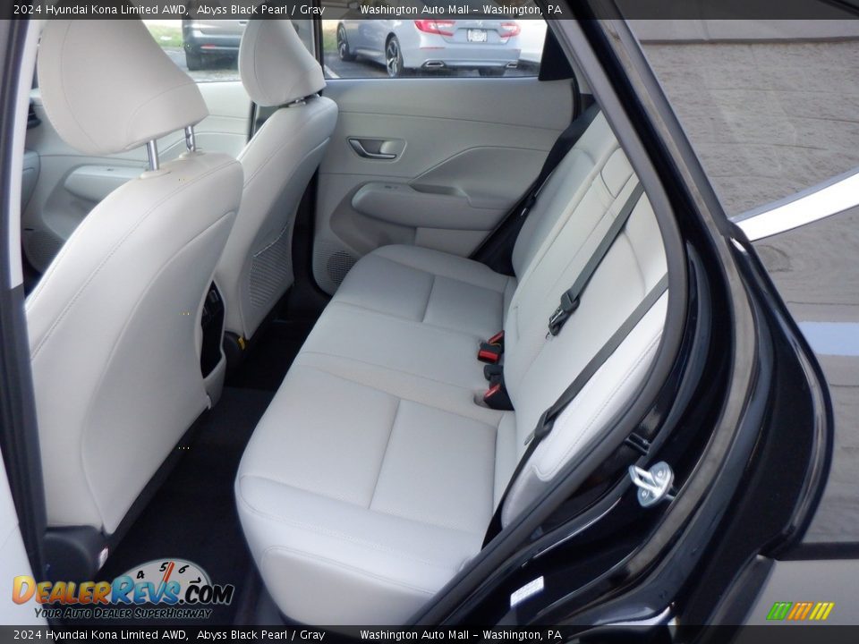 Rear Seat of 2024 Hyundai Kona Limited AWD Photo #22