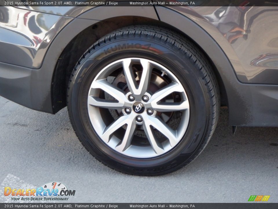 2015 Hyundai Santa Fe Sport 2.0T AWD Wheel Photo #3