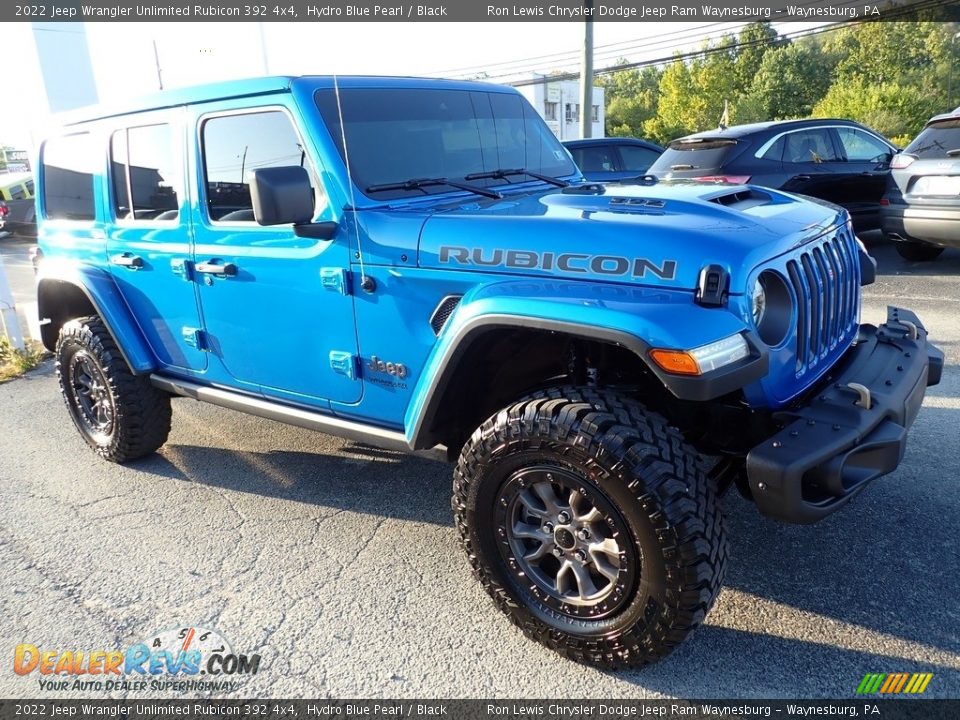 Front 3/4 View of 2022 Jeep Wrangler Unlimited Rubicon 392 4x4 Photo #8