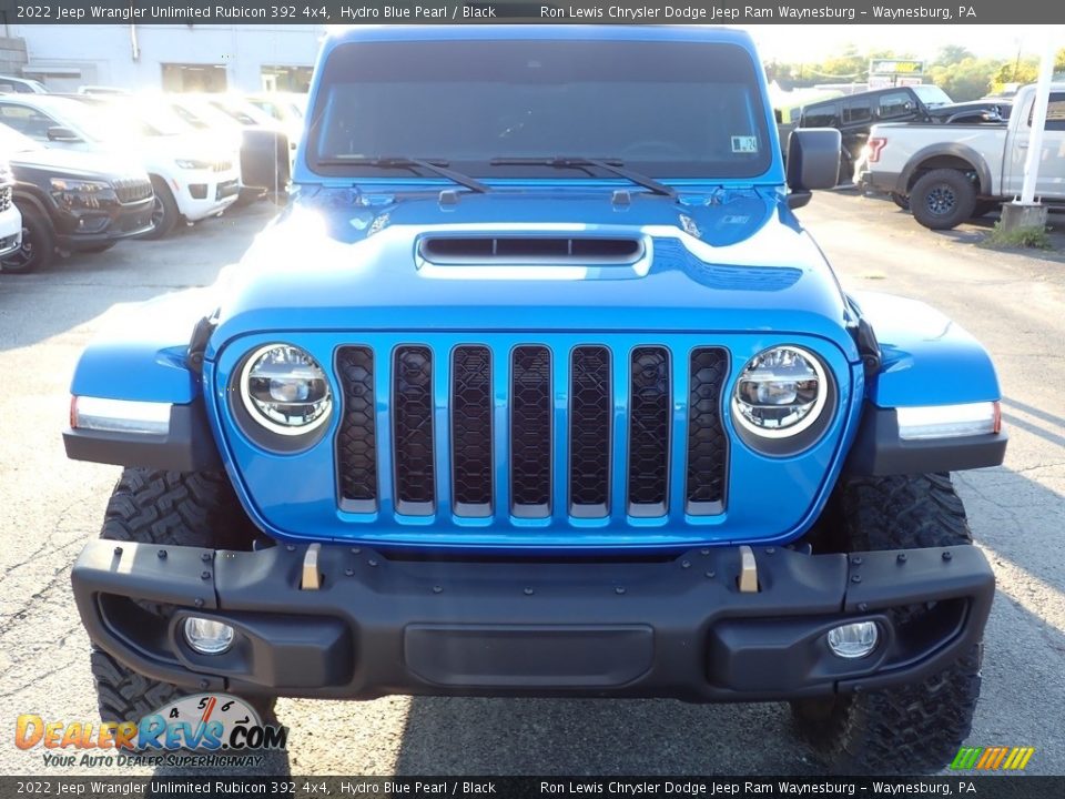 Hydro Blue Pearl 2022 Jeep Wrangler Unlimited Rubicon 392 4x4 Photo #9