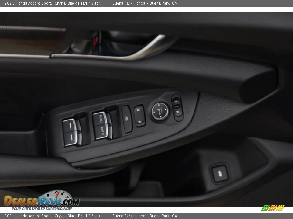 2021 Honda Accord Sport Crystal Black Pearl / Black Photo #29