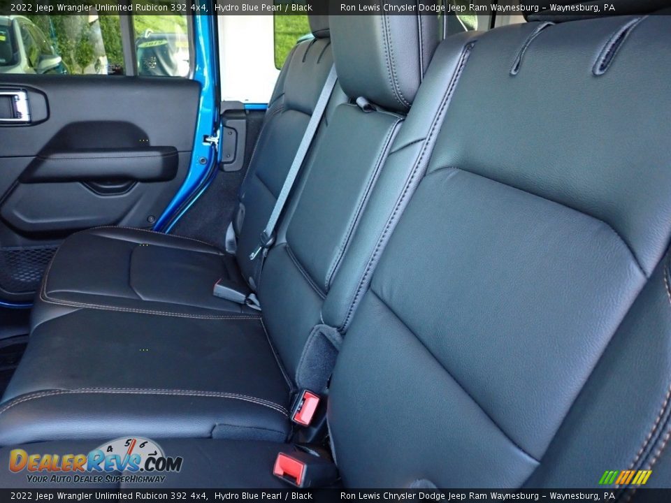 Rear Seat of 2022 Jeep Wrangler Unlimited Rubicon 392 4x4 Photo #12