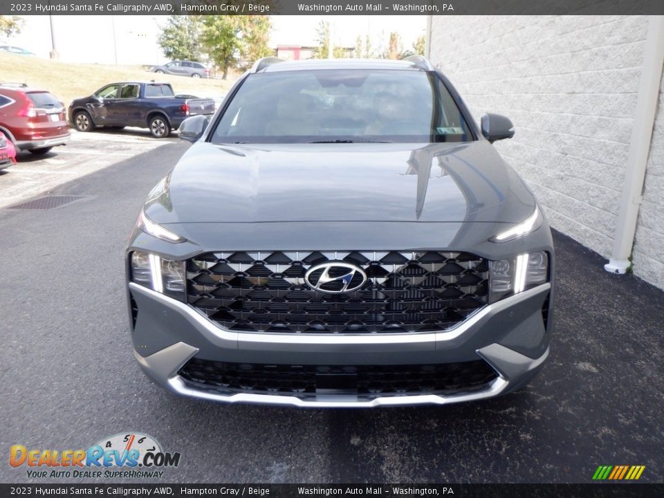 2023 Hyundai Santa Fe Calligraphy AWD Hampton Gray / Beige Photo #3