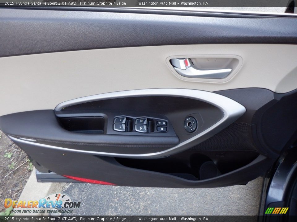 Door Panel of 2015 Hyundai Santa Fe Sport 2.0T AWD Photo #12