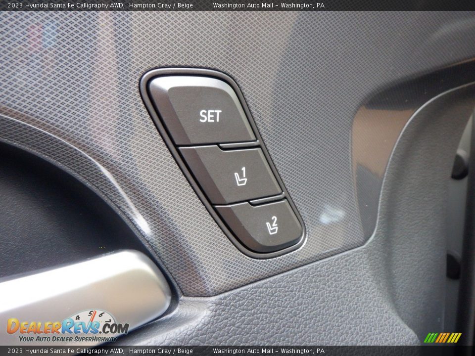 Door Panel of 2023 Hyundai Santa Fe Calligraphy AWD Photo #8