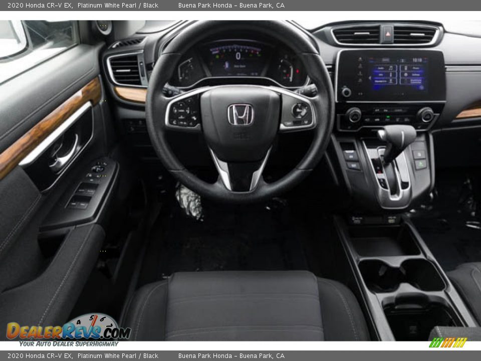 2020 Honda CR-V EX Platinum White Pearl / Black Photo #5