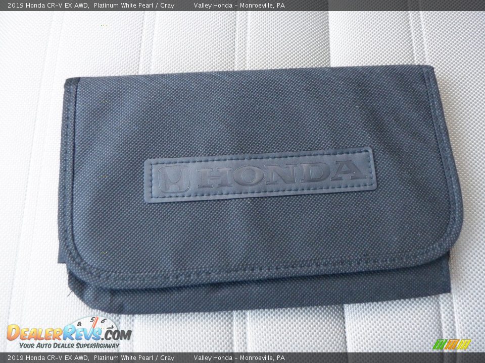 2019 Honda CR-V EX AWD Platinum White Pearl / Gray Photo #26
