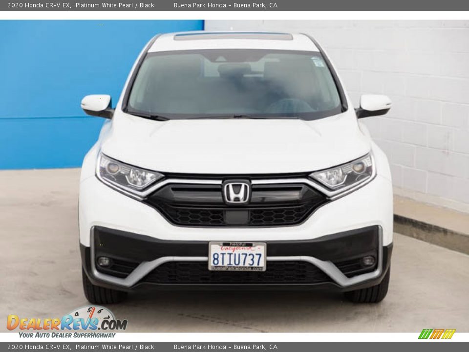 2020 Honda CR-V EX Platinum White Pearl / Black Photo #7