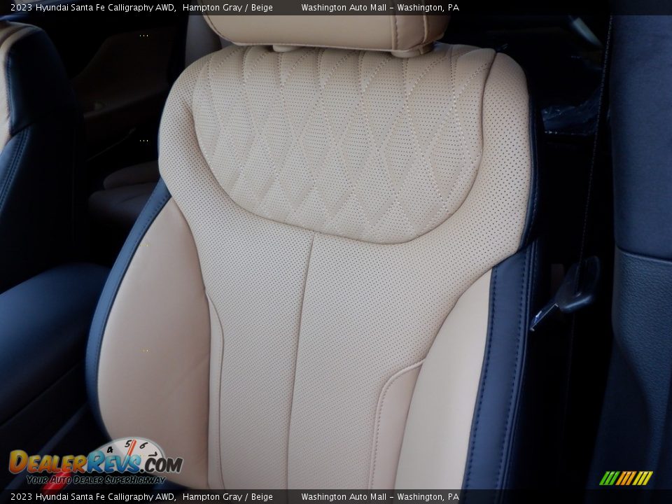 Front Seat of 2023 Hyundai Santa Fe Calligraphy AWD Photo #13