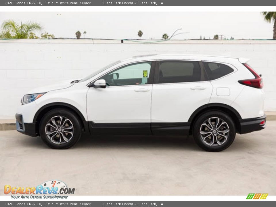 Platinum White Pearl 2020 Honda CR-V EX Photo #8