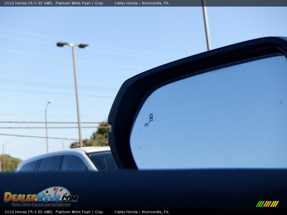 2019 Honda CR-V EX AWD Platinum White Pearl / Gray Photo #30