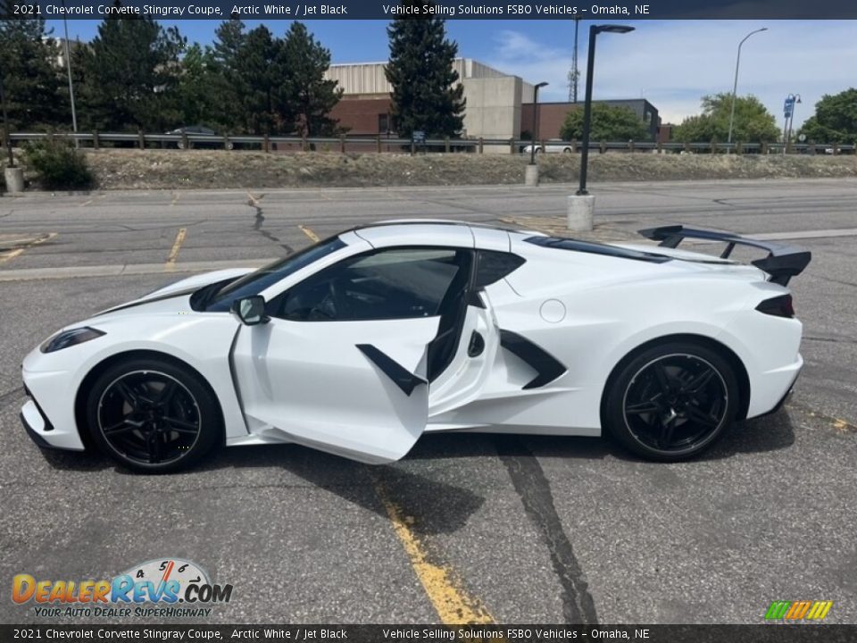 Arctic White 2021 Chevrolet Corvette Stingray Coupe Photo #5