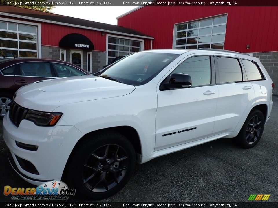 2020 Jeep Grand Cherokee Limited X 4x4 Bright White / Black Photo #1