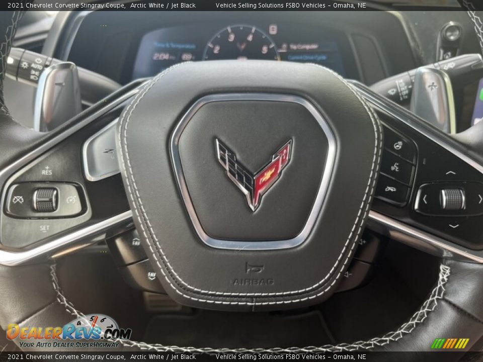 2021 Chevrolet Corvette Stingray Coupe Steering Wheel Photo #6