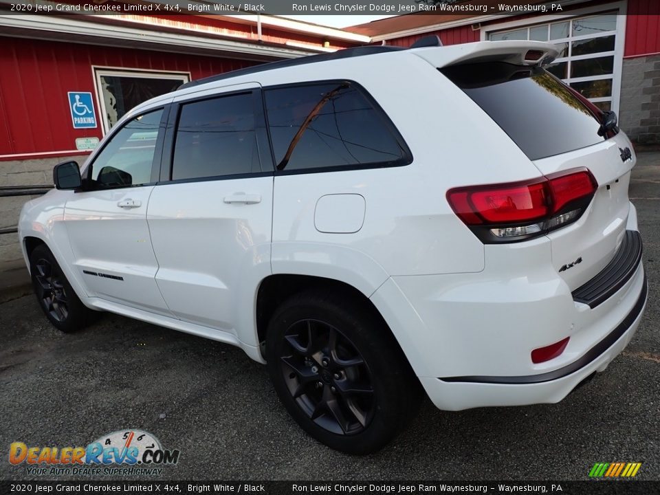 2020 Jeep Grand Cherokee Limited X 4x4 Bright White / Black Photo #2