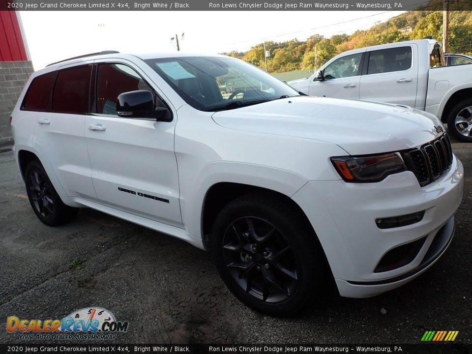 2020 Jeep Grand Cherokee Limited X 4x4 Bright White / Black Photo #4