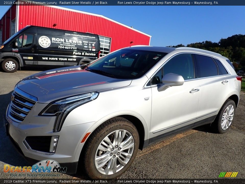 2019 Cadillac XT5 Premium Luxury Radiant Silver Metallic / Jet Black Photo #1