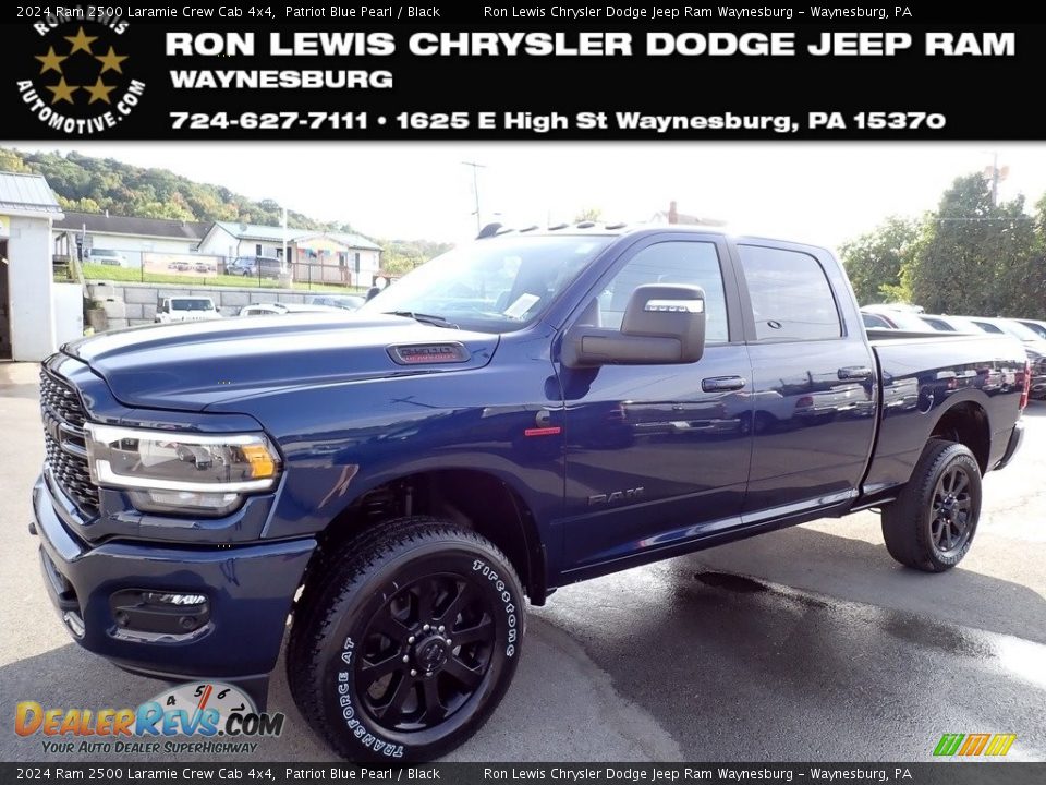 2024 Ram 2500 Laramie Crew Cab 4x4 Patriot Blue Pearl / Black Photo #1