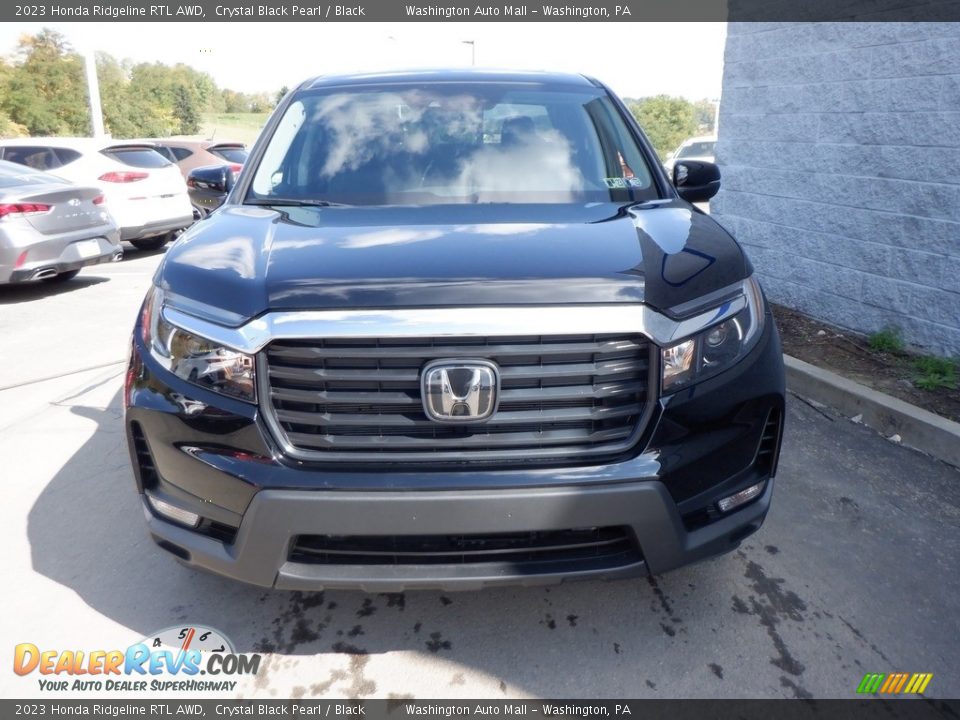 2023 Honda Ridgeline RTL AWD Crystal Black Pearl / Black Photo #3