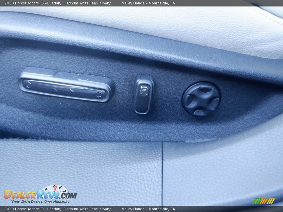 2020 Honda Accord EX-L Sedan Platinum White Pearl / Ivory Photo #14