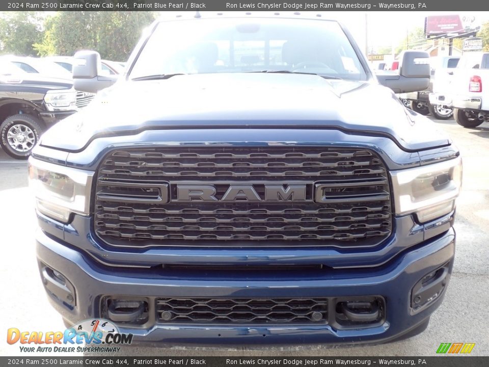 2024 Ram 2500 Laramie Crew Cab 4x4 Patriot Blue Pearl / Black Photo #9