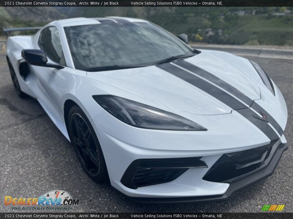 Arctic White 2021 Chevrolet Corvette Stingray Coupe Photo #24