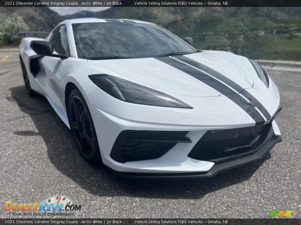 Arctic White 2021 Chevrolet Corvette Stingray Coupe Photo #26