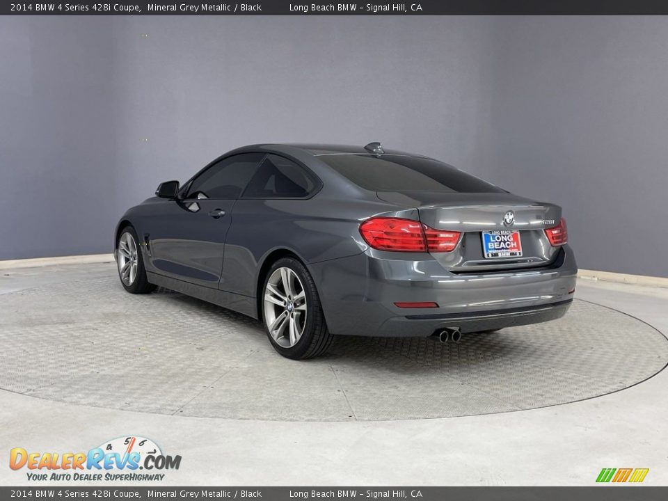 2014 BMW 4 Series 428i Coupe Mineral Grey Metallic / Black Photo #3