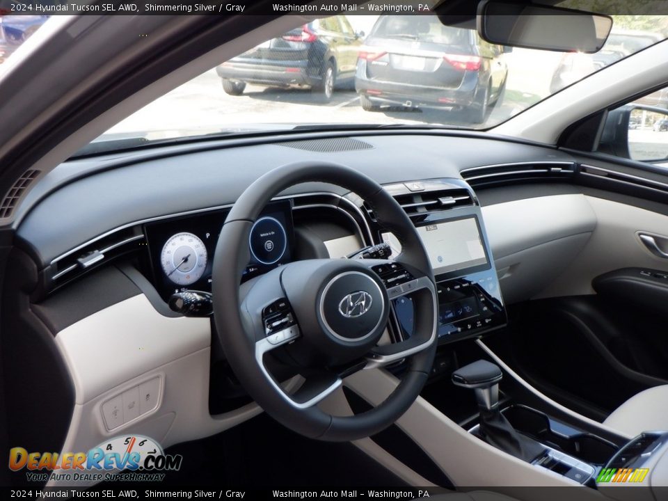 Dashboard of 2024 Hyundai Tucson SEL AWD Photo #10