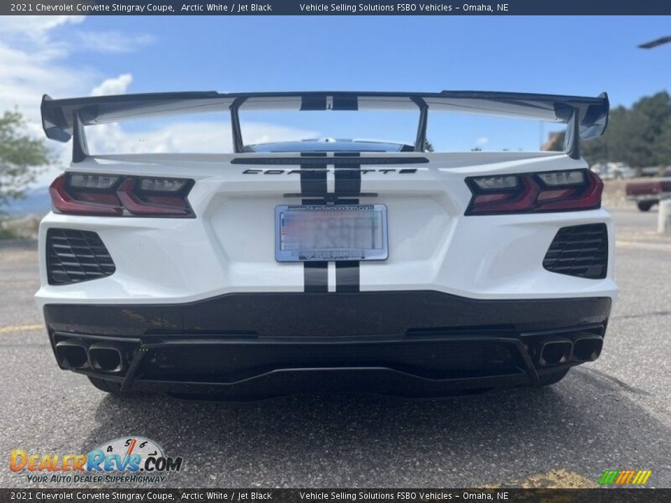 2021 Chevrolet Corvette Stingray Coupe Arctic White / Jet Black Photo #29