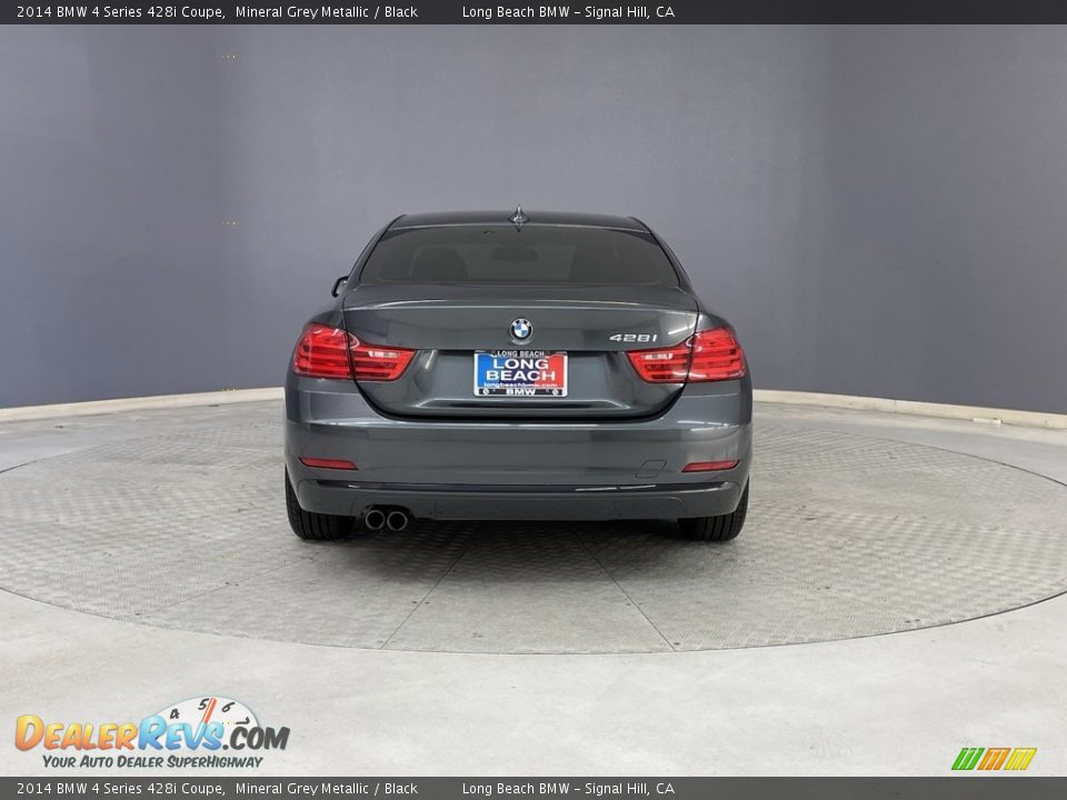 2014 BMW 4 Series 428i Coupe Mineral Grey Metallic / Black Photo #4