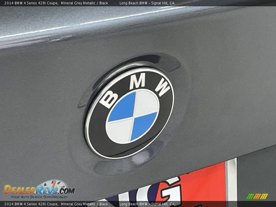 2014 BMW 4 Series 428i Coupe Mineral Grey Metallic / Black Photo #9