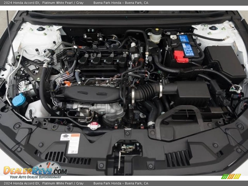 2024 Honda Accord EX 1.5 Liter Turbocharged  DOHC 16-Valve VTEC 4 Cylinder Engine Photo #11