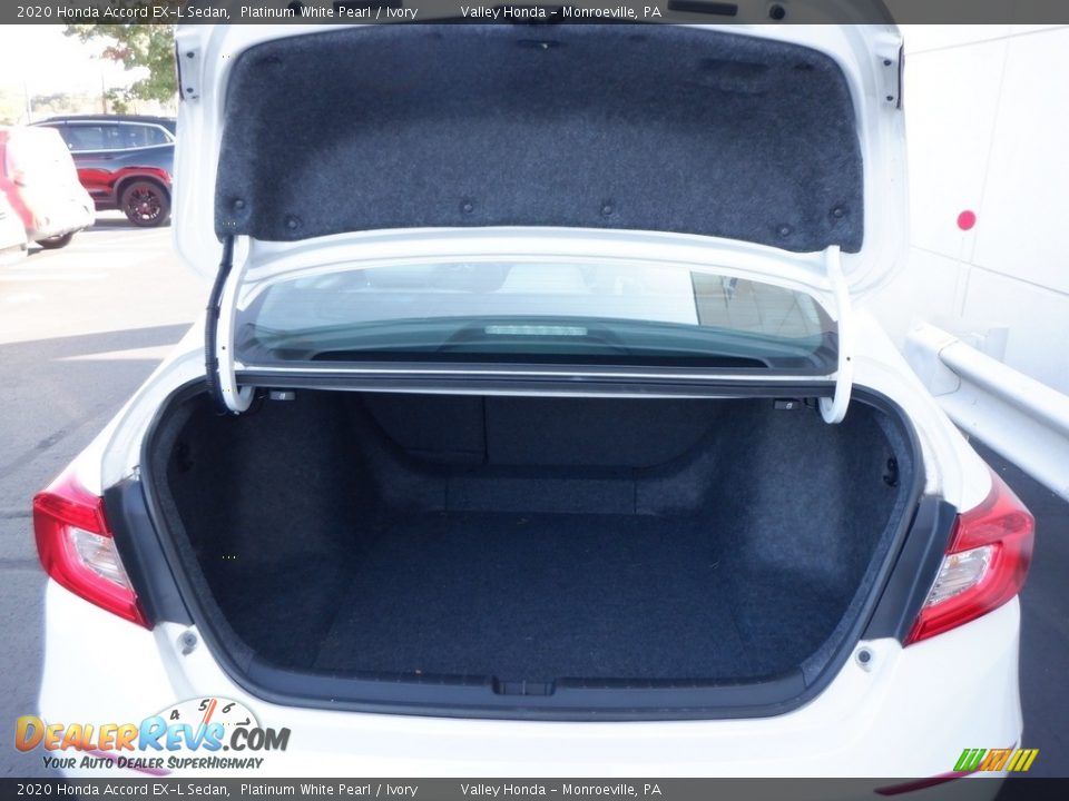 2020 Honda Accord EX-L Sedan Platinum White Pearl / Ivory Photo #29