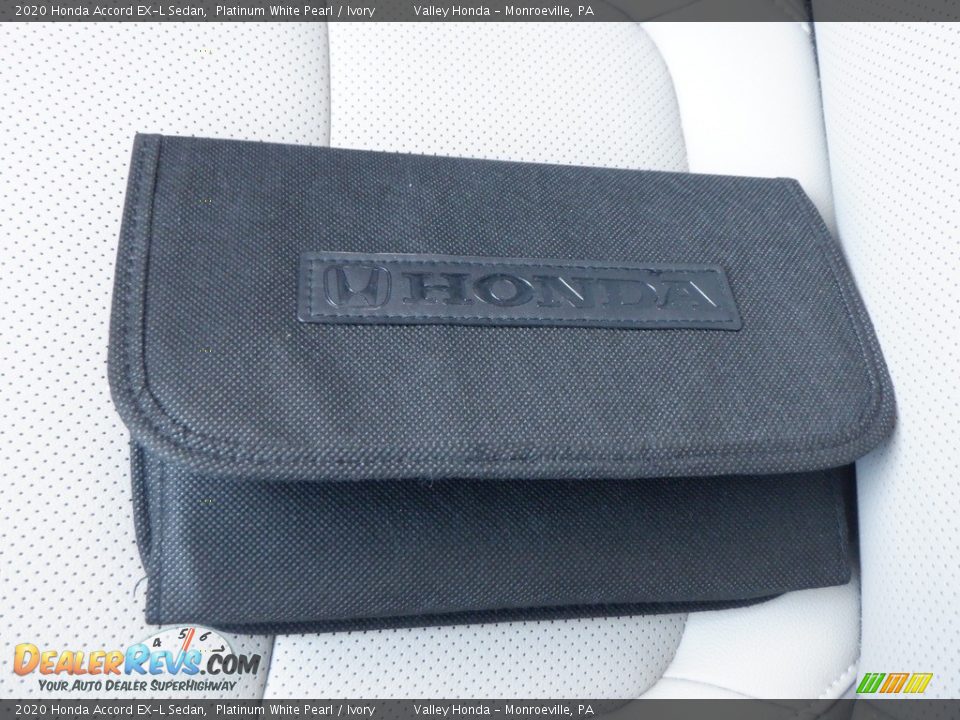 2020 Honda Accord EX-L Sedan Platinum White Pearl / Ivory Photo #31