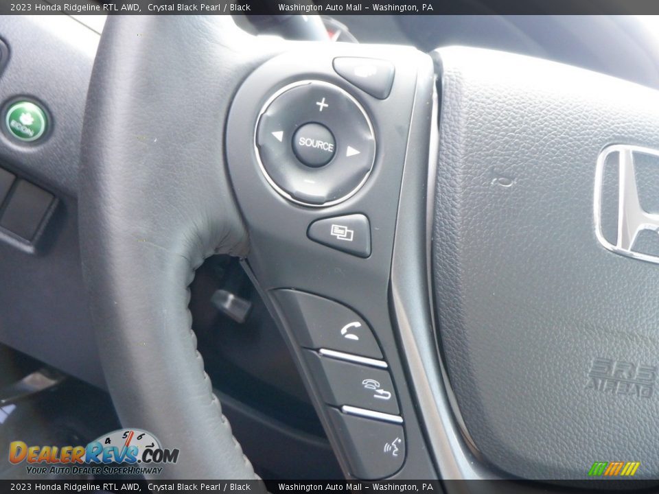 2023 Honda Ridgeline RTL AWD Steering Wheel Photo #26