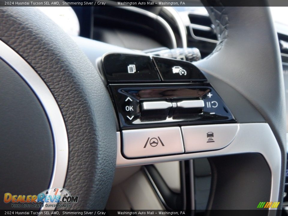 2024 Hyundai Tucson SEL AWD Shimmering Silver / Gray Photo #26