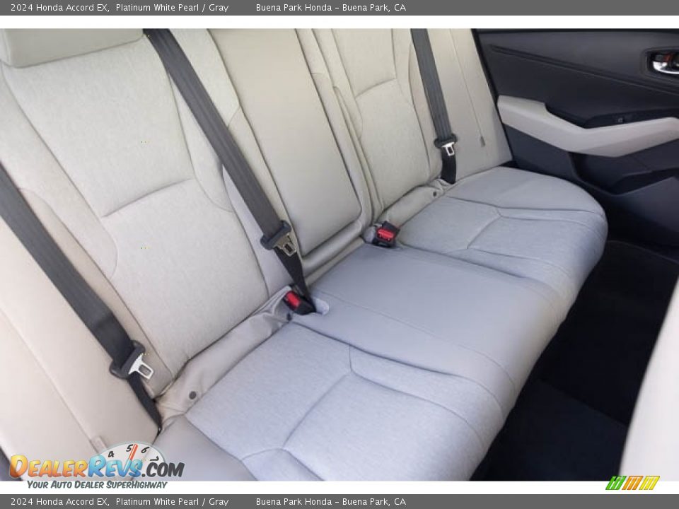 Rear Seat of 2024 Honda Accord EX Photo #31