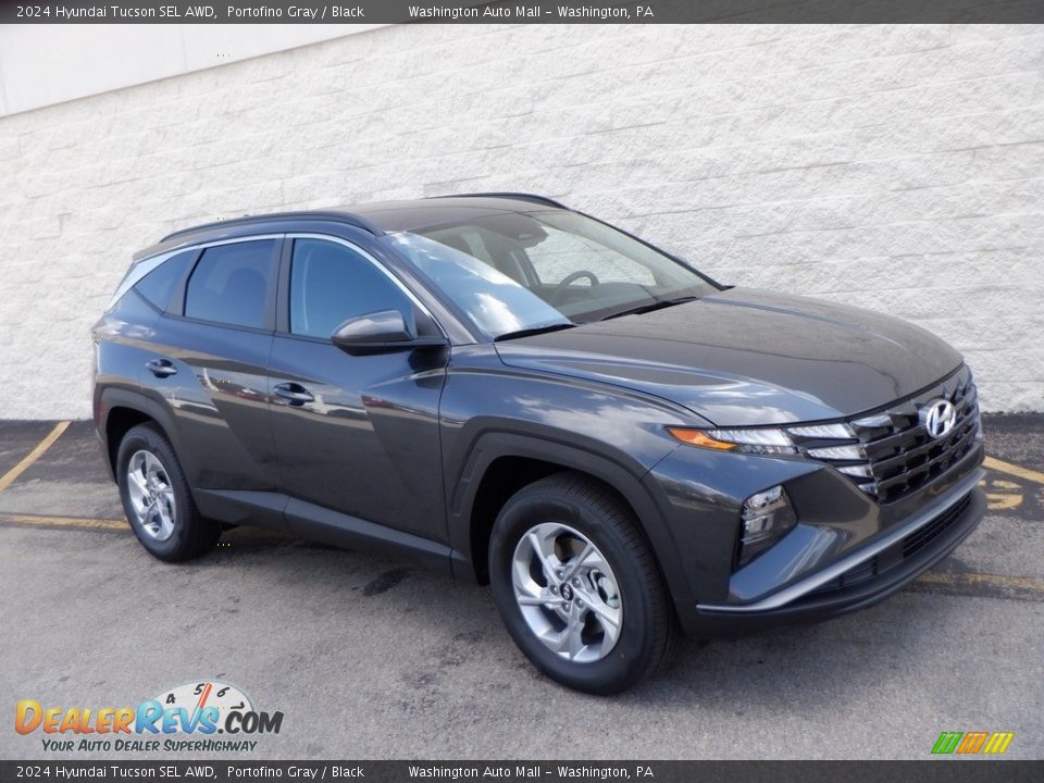 2024 Hyundai Tucson SEL AWD Portofino Gray / Black Photo #1