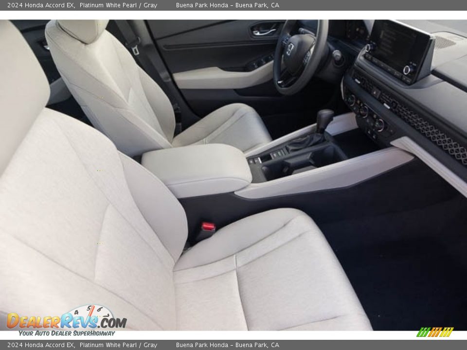 Front Seat of 2024 Honda Accord EX Photo #32