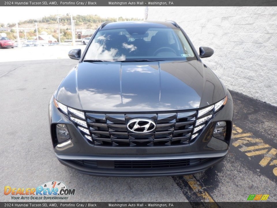 2024 Hyundai Tucson SEL AWD Portofino Gray / Black Photo #4