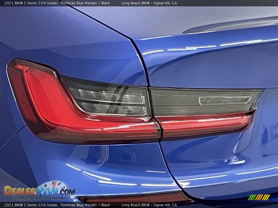 2021 BMW 3 Series 330i Sedan Portimao Blue Metallic / Black Photo #8