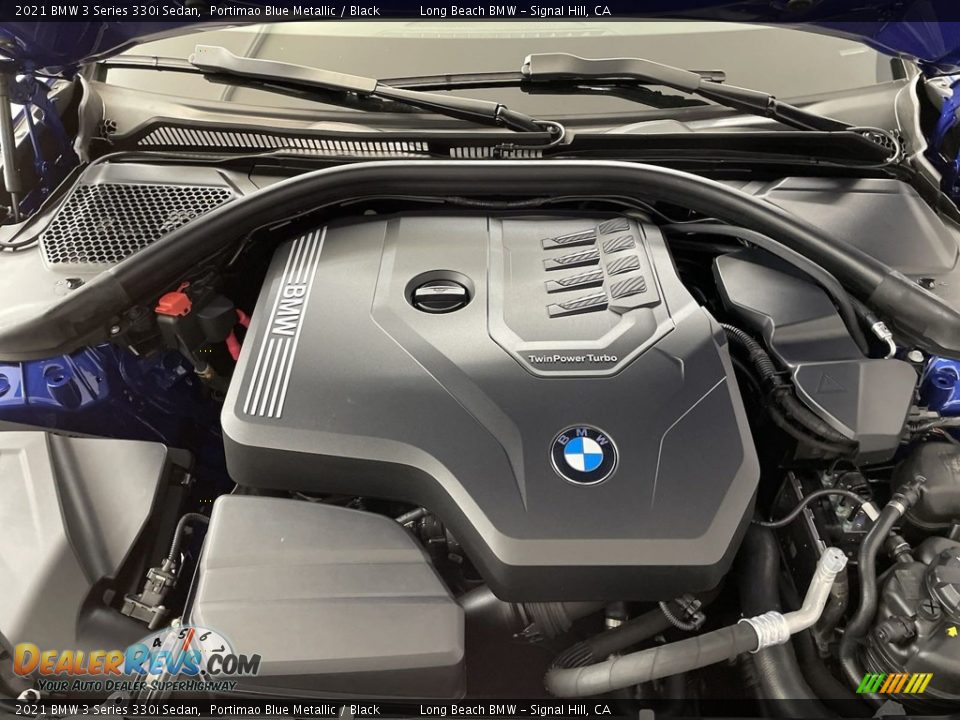 2021 BMW 3 Series 330i Sedan 2.0 Liter DI TwinPower Turbocharged DOHC 16-Valve VVT 4 Cylinder Engine Photo #11