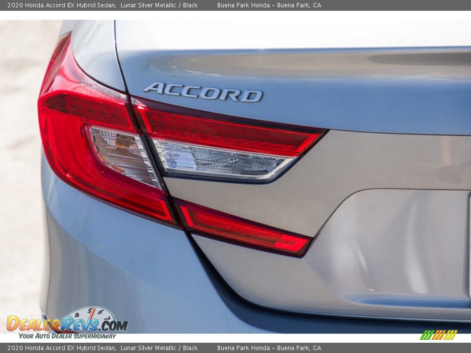 2020 Honda Accord EX Hybrid Sedan Lunar Silver Metallic / Black Photo #10