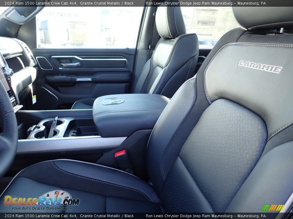 Front Seat of 2024 Ram 1500 Laramie Crew Cab 4x4 Photo #11