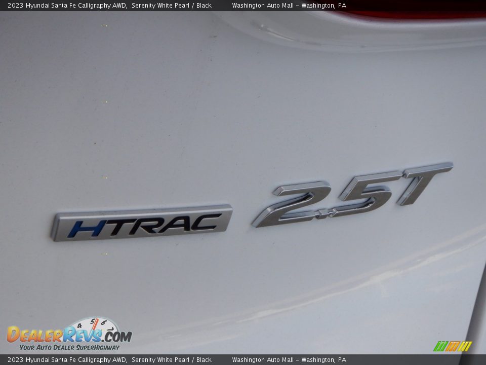 2023 Hyundai Santa Fe Calligraphy AWD Serenity White Pearl / Black Photo #6